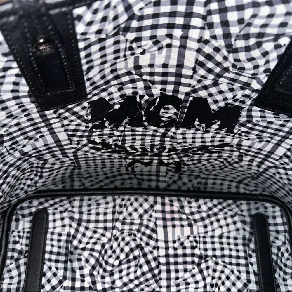 Authentic MCM tote with pouch, paperwork, and Tags. Love this Bag!! - Picture 4 of 16